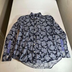 Tommy Hilfiger New York Fit Dress Shirt Men's Long Sleeve Size S